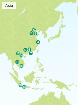 アジア拠点