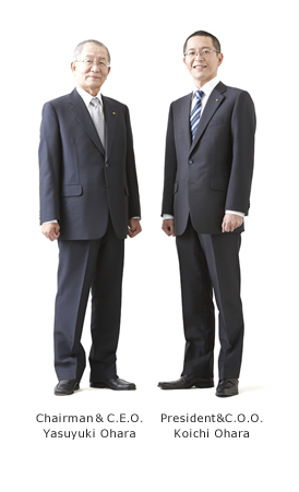 Chaiman & C.E.O. Yauyuki Ohara President & C.O.O. Koichi Ohara